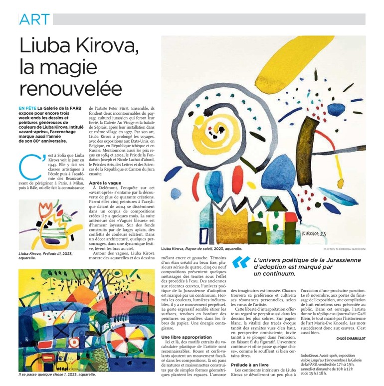 Liuba Kirova, LQJ